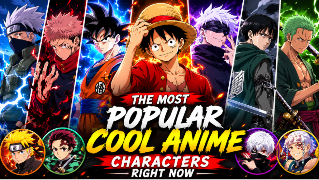cool anime characters