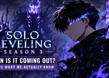 Solo Leveling Season 3 release date announcement featuring Sung Jin-Woo