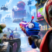 High on Life game gameplay in a colourful alien world