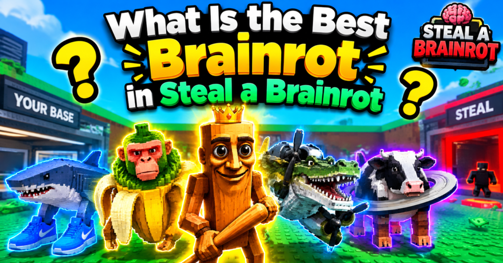 best brainrot in steal a brainrot