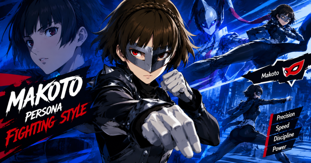 Makoto Persona Fighting Style