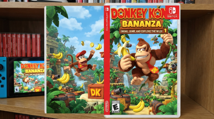 donkey kong bananza switch 1 gameplay