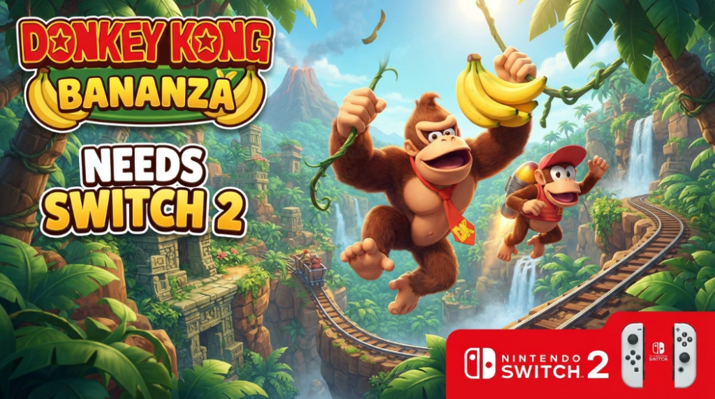 donkey kong bananza switch 2
