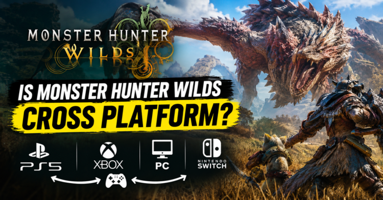 Monster Hunter Wilds cross platform and crossplay between PC, PS5, and Xbox