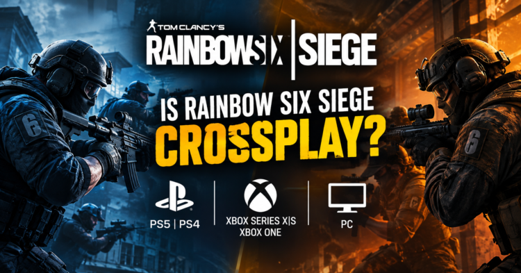 Rainbow Six Siege crossplay between PC, PlayStation, and Xbox