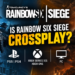 Rainbow Six Siege crossplay between PC, PlayStation, and Xbox
