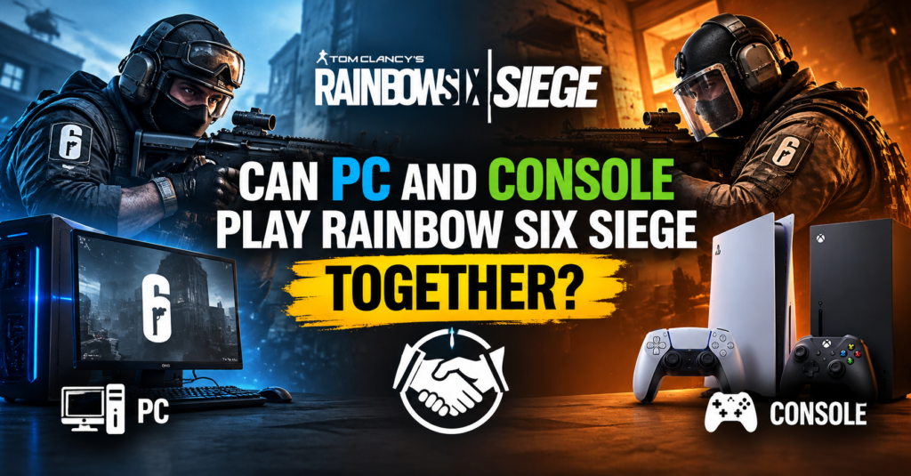 is rainbow six siege crossplay